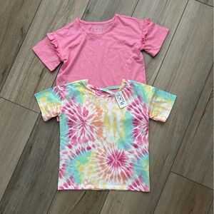 NWT The Children’s Place Girls Short Sleeve Shirt Set - Size 5T